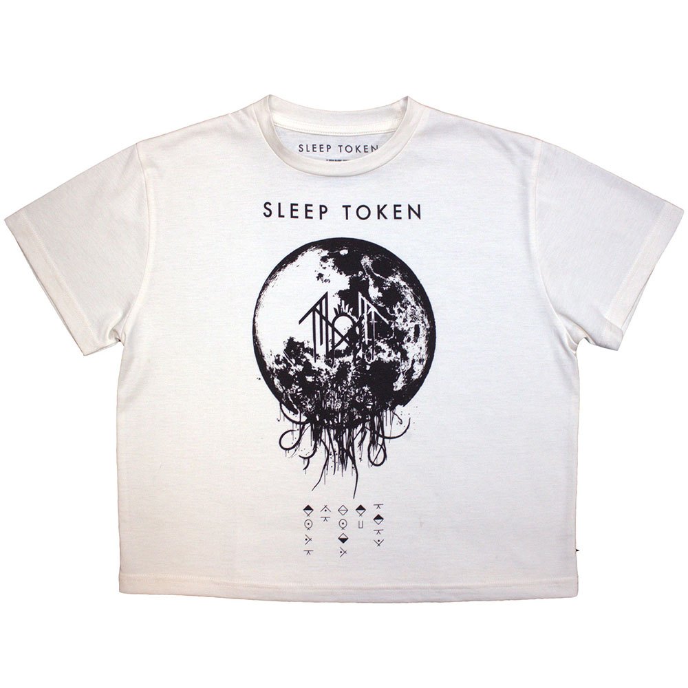 Sleep Token - Take Me Back To Eden Crop top - Creme